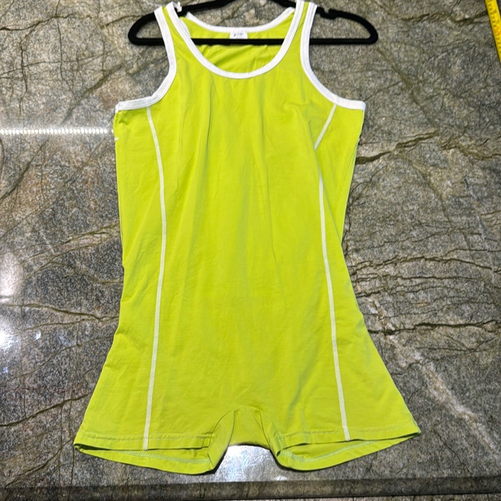 Men’s Singlet with peek through bum slot.